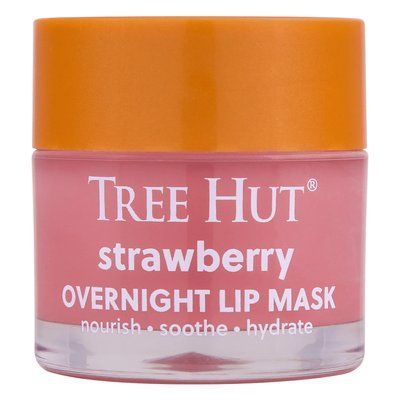 Ночная маска для губ Tree Hut Strawberry Overnight Lip Mask 17g