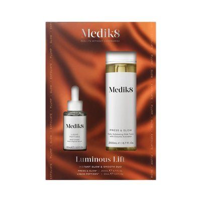 Набір для миттєвого сяйва та розгладження шкіри Medik8 Luminous Lift Kit