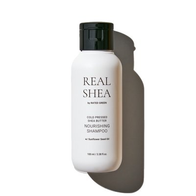 Travel Поживний шампунь з олією ши Rated Green REAL SHEA Nourishing Shampoo, 100 ml