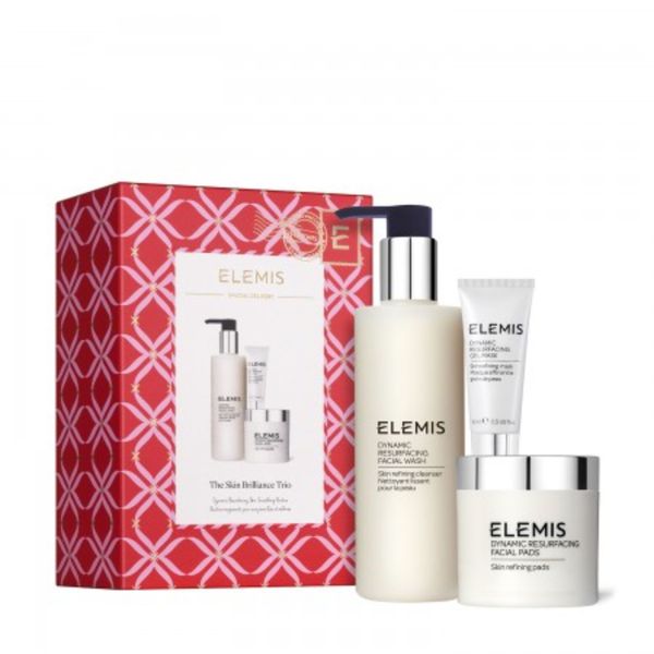 Подарочное Трио для Сияния и Шлифовки Кожи Elemis Kit: The Skin Brilliance Trio Dynamic Resurfacing Skin Smoothing Routine