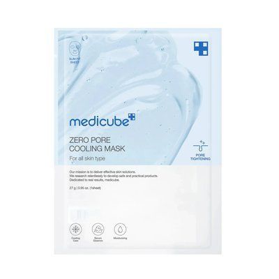 Охлаждающая маска для сужения пор и контроля жирности кожи Medicube Zero Pore Cooling Mask, 27 г