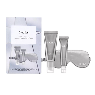 Лімітований подарунковий антивіковий набір Medik8 Crystal Retinal Age-Defying Collection Kit