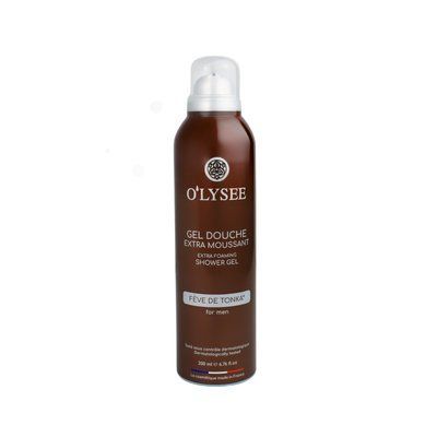 Гель-піна для душу для чоловіків O'LYSEE Extra Foaming Shower Gel F&egrave;ve de Tonka, 200 мл