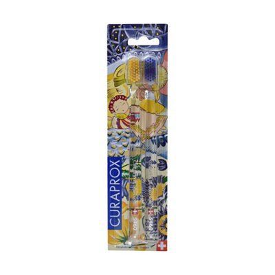 Набор ультрамягких зубных щеток Curaprox "Special Edition Ukraine" d 0,10 мм (2 шт.)