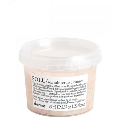 Очищающая паста-скраб с морской солью Davines Solu Sea Salt Scrub Cleanse, 75 ml