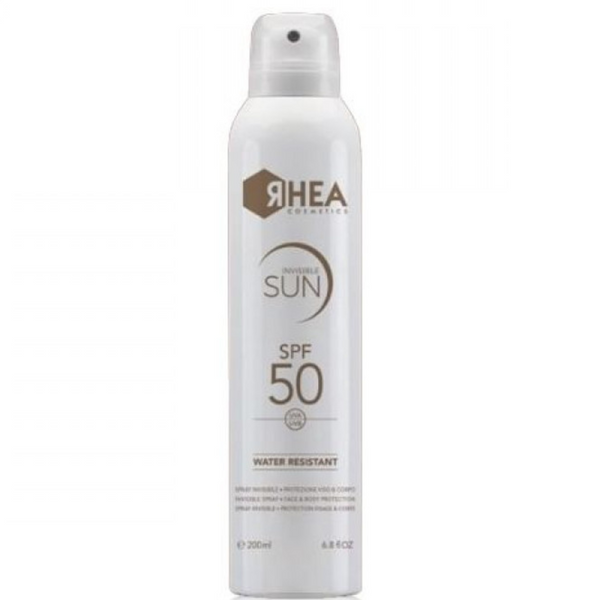 Невидимый спрей для лица и тела SPF 50 RHEA INVISIBLE SUN SPF 50, 200мл