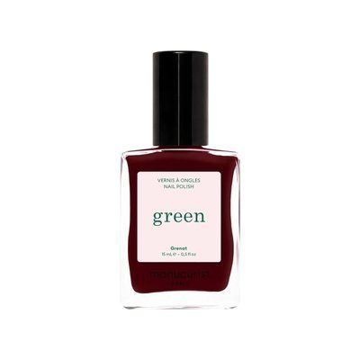 Лак для нігтів з гранатовим відтінком Manucurist Green&trade; Grenat 15ml 001982 фото