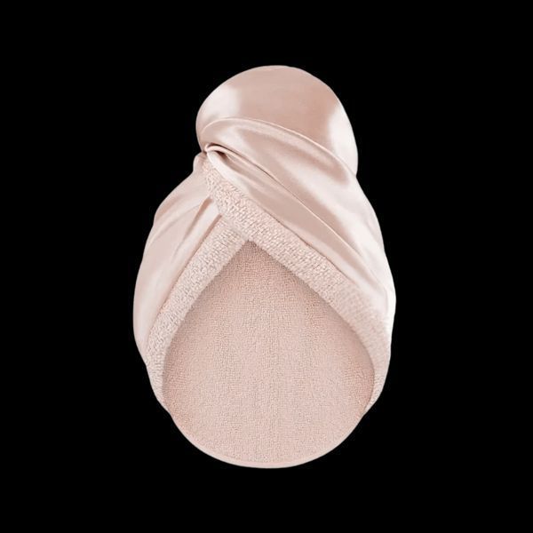 Шовковий рушник-тюрбан Mon Mou Soft Silk Turban нюд 00012073 фото
