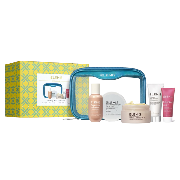 Набор Культовые Фавориты Elemis Kit:The Prep, Prime & Glow Gift On-the-Go Skincare Fan Favourites