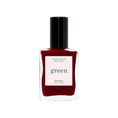 Лак для нігтів з бордовим відтінком Manucurist Green&trade; Dark Pansy 15ml 001983 фото