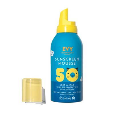 Сонцезахисний мус для дітей та немовлят EVY Technology Sunscreen Mousse Kids SPF 50, 150 мл