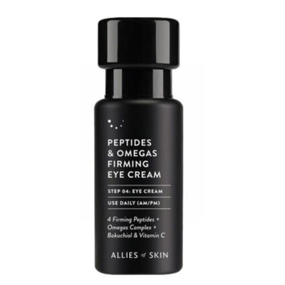 Крем для шкіри, що зміцнює навколо очей Allies Of Skin Peptides & Omegas Firming Eye Cream