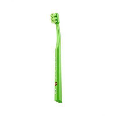 Детская зубная щетка Curaprox ULTRASOFT, D 0,09 мм (4-12 лет) салатовый
