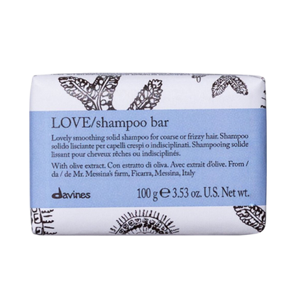 Твердий шампунь для розгладження Davines LOVE shampoo bar 100 гр