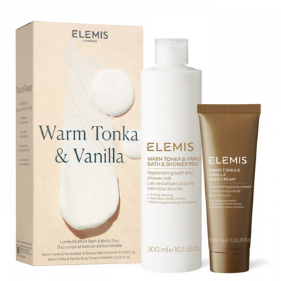 Дуэт для тела Ароматный миндаль и Ваниль: ELEMIS Kit: Warm Tonka & Vanilla Body Duo