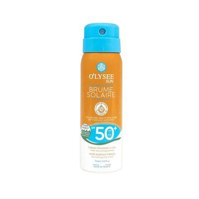 Ароматизований сонцезахисний спрей SPF50+ O'LYSEE Very High protection Sun Mist SPF 50+, 75 мл