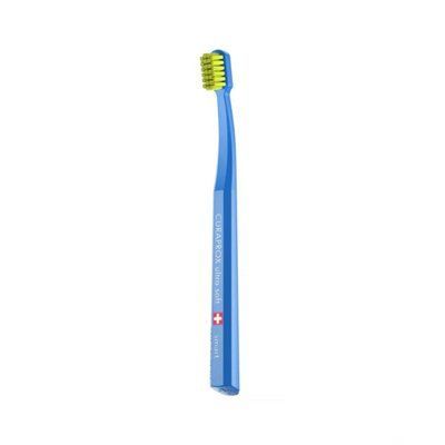 Детская зубная щетка Curaprox CS Smart, D 0,08 мм (4-12 лет) синий/салатовый
