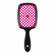 Розчіска для волосся Janeke Superbrush чорна з рожевим