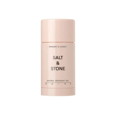 Натуральный дезодорант для чувствительной кожи с ароматом бергамота и хиноки SALT & STONE, 75g