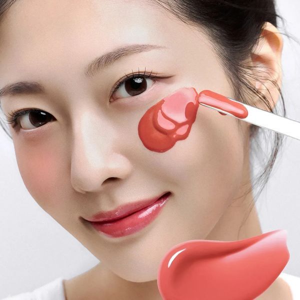 Зволожувальні рідкі ампульні рум'яна House of Hur Moist Ampoule Blusher Peach Coral, 10 мл