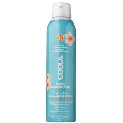 Солнцезащитный спрей для тела "Тропический кокос" SPF30 COOLA Body Sunscreen Spray Tropical Coconut 177