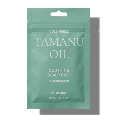 Маска успокаивающая с маслом таману Rated Green Cold Press Tamanu Soothing Scalp Pack, 50 ml