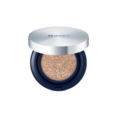 Кушон з полінуклеотидами та вітаміном U CU SKIN Vitamin U Coverfit Cushionpact SPF 50+ / PA++++ 15+15 г, 21 тон