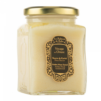 Масло-карите для интенсивного питания La Sultane de Saba Amber Musk Sandalwood Shea Butter 300 ml