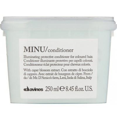 Кондиционер для придания блеска и защиты цвета волос Davines Minu Conditioner, 250 ml
