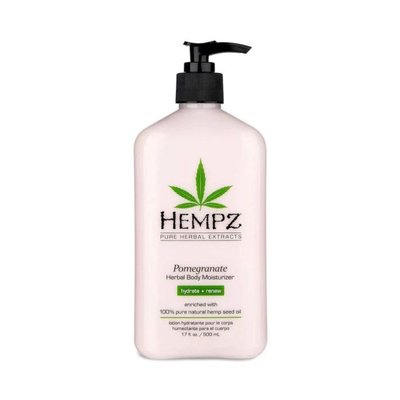 Увлажняющее Растительное Молочко для Тела C Гранатом Hempz Pomegranate Herbal Body Moisturizer 500 мл