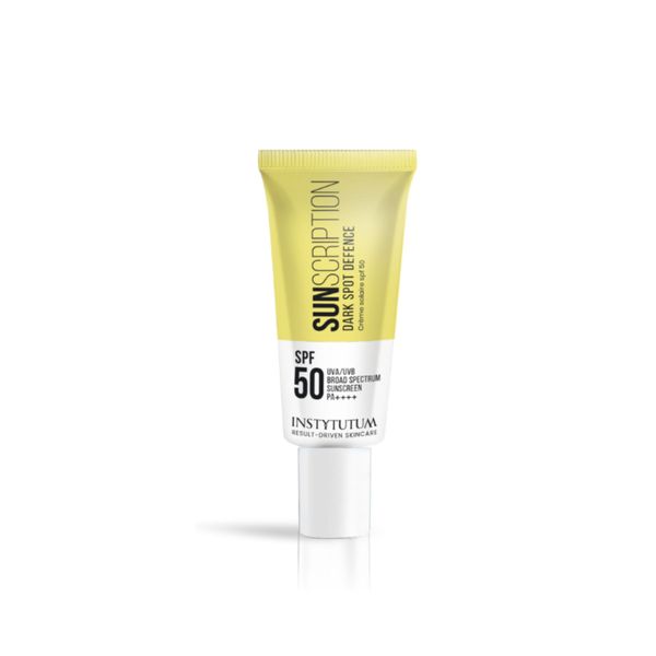 Миниатюра солнцезащитного крема Instytutum SUNSCRIPTION DARK SPOT DEFENCE SPF50 10ml