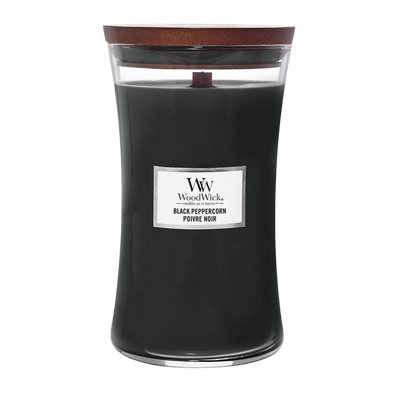 Ароматична свічка з ароматом пряного перцю Woodwick Large Black Peppercorn 609g