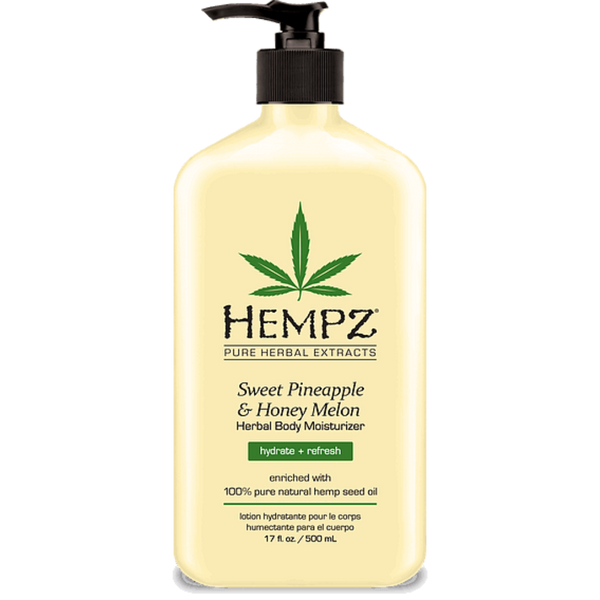 Увлажняющее молочко для тела Ананас-Дыня Hempz Sweet Pineapple & Honey Melon Body Moisturizer 500ml