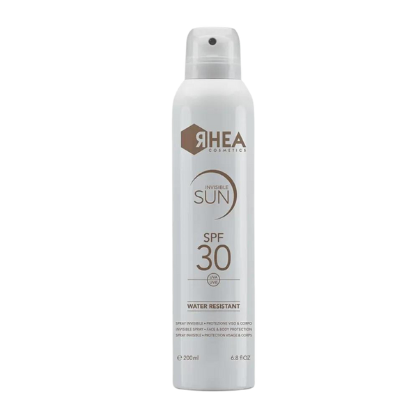 Невидимий спрей для обличчя і тіла SPF 30 RHEA INVISIBLE SUN SPF 30, 200мл