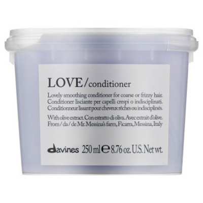 Кондиціонер для розгладження завитка Davines Love Smoothing Conditioner, 250 ml