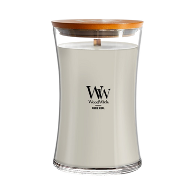 Ароматическая свеча с ароматом теплой шерсти Woodwick Large Warm Wool 609g