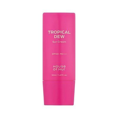 Зволожувальний сонцезахисний крем для обличчя SPF50+ PA++++ House of Hur Tropical Dew Sun Cream, 50 мл