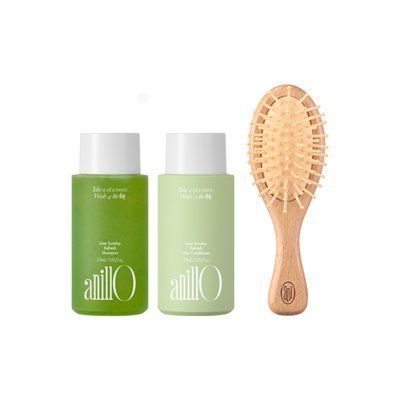 Набір для волосся ANILLO Lime Sunday Hair and Brush Set